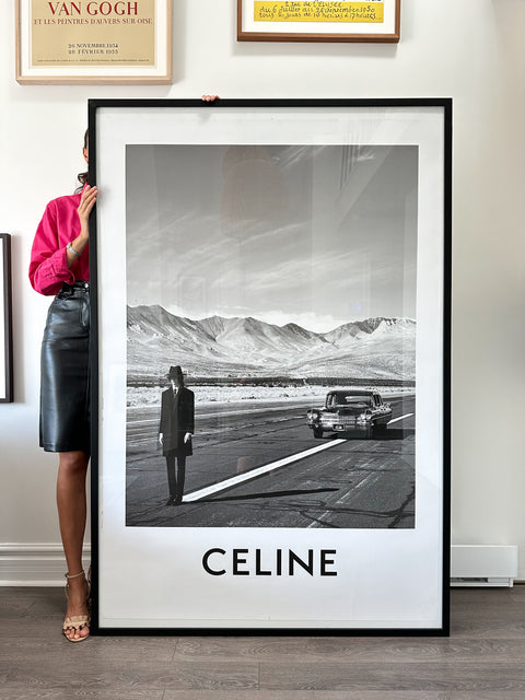 Original Celine Poster "Symphonie Fantastique" 2024, By Hedi Slimane