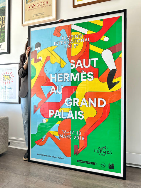 Original Saut Hermes Poster 2018