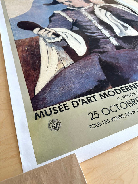 Original Pablo Picasso Poster "Modern Art Museum in Paris" 1985