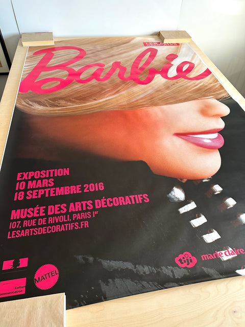 Original Barbie Exhibition Poster, Paris - 2016