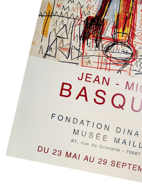 Original Jean-Michel Basquiat Poster, 1997 "Small Size"