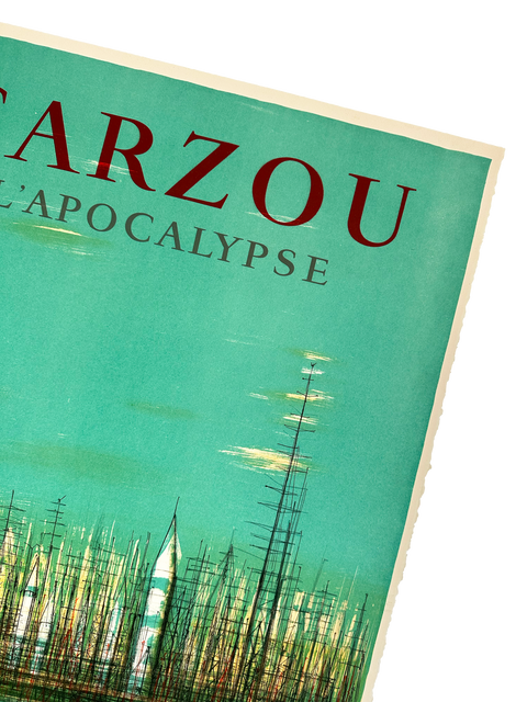 Original Carzou Poster "L'apocalypse", Galerie David et Garnier - Mourlot, 1957