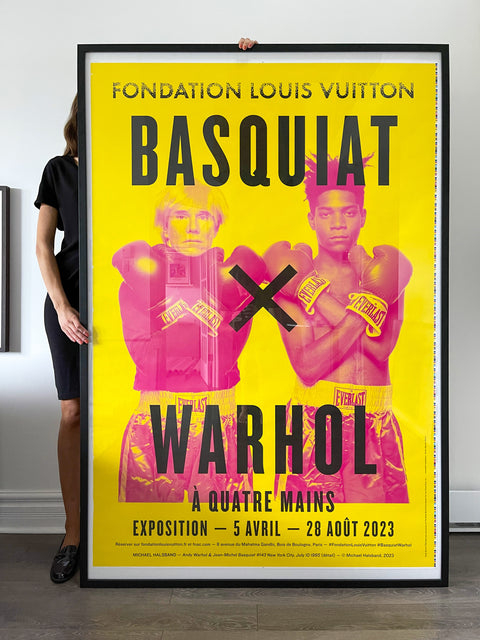 Jean-Michel Basquiat, Poster on paper, published by the Fondation Louis  Vuitton, Paris, 2023. Very good condition, 70 x 50 cm (2023)