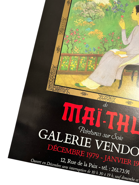 Original Maï-Thu Poster Galerie Vendome - 1980