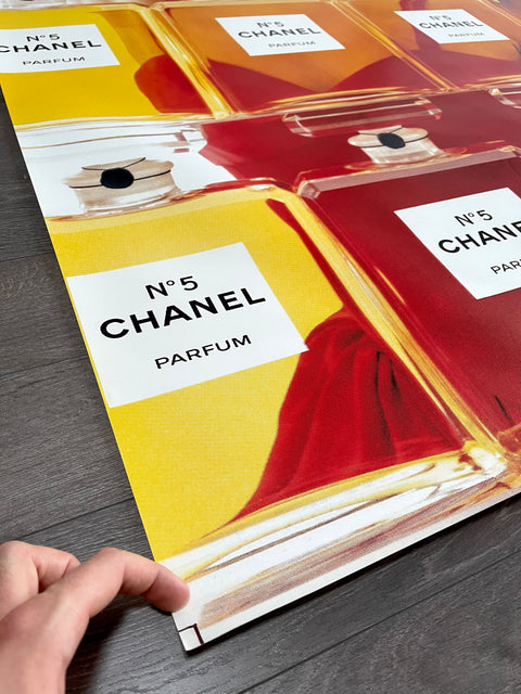 Affiche Vintage , Chanel n°5